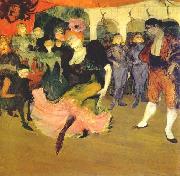 Henri de toulouse-lautrec Marcelle Lender on stage oil painting picture wholesale